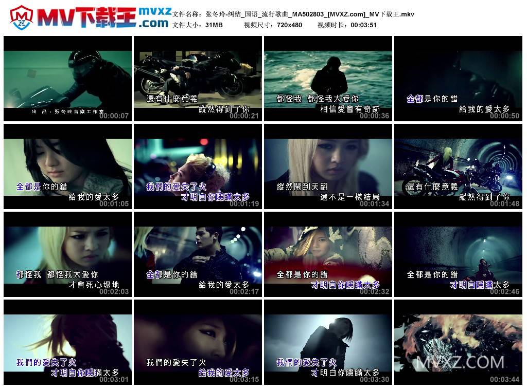 张冬玲-纠结_国语_流行歌曲_MA502803